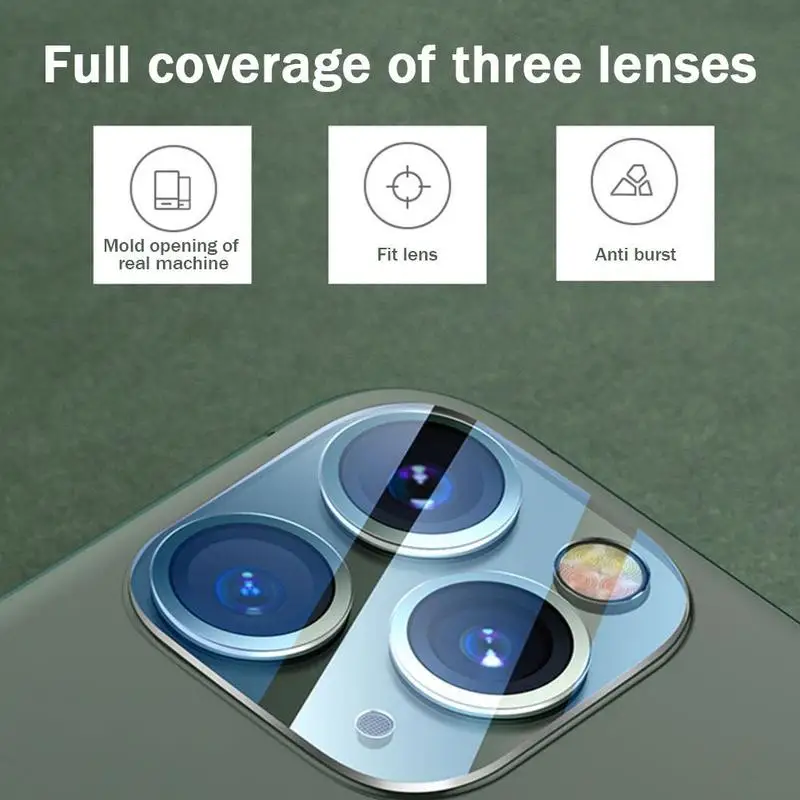 Suitable For Apple 11 rear camera lens film transparent max iPhone11Pro integrated lens film protective C4N8