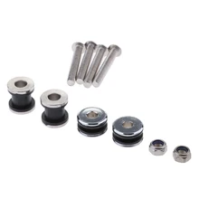 Detachables Sissy бар спинка док аппаратный комплект монтажные болты, пригодный для Harley Sportster XL883 XL1200 2004