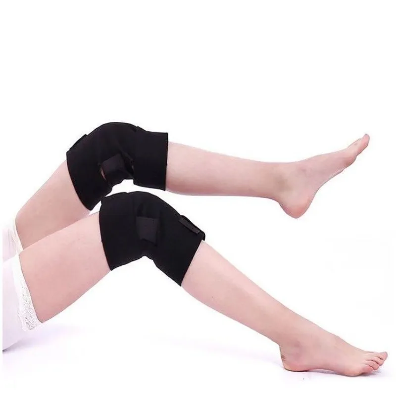 1 пара Турмалин Магнитные самостоятельно грелки для колен артрит наколенник ортопедическая терапия суставы заживление протектор защитный пояс
