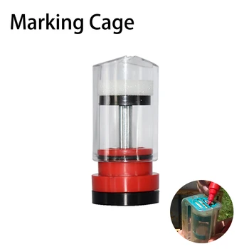 

1PCS Newest Queen Marker Prevent injuries Suitable for Bee Labeled Bottle Fertility Mark Plastic Bottle Beekeeping Tool