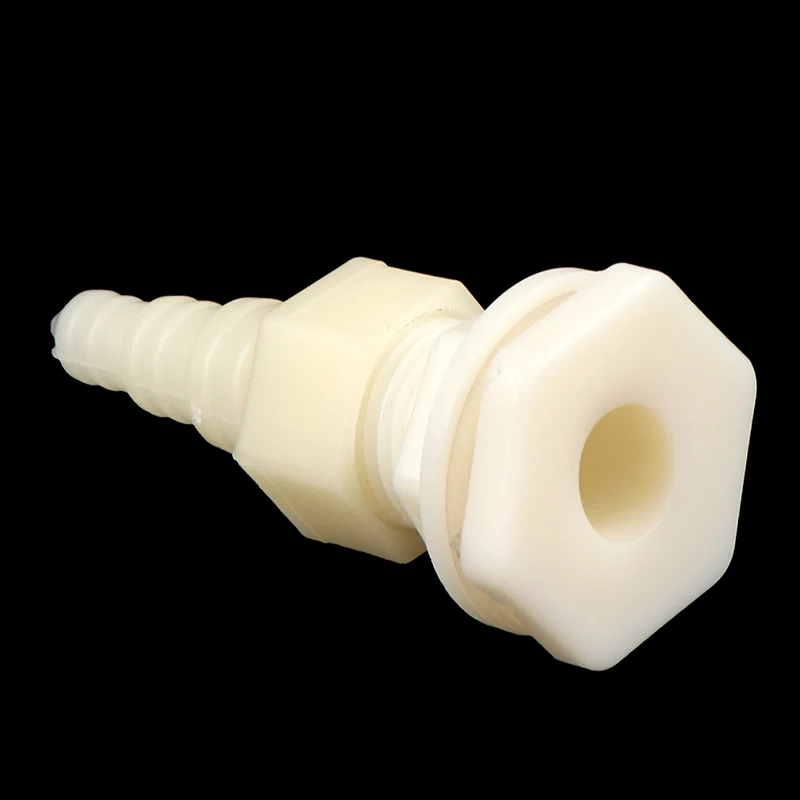 Water Tank Connector 1pc 1/2" Tank Bulkhead Pipe Joint for Inlet Outlet