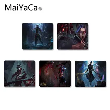 

MaiYaCa Kayn LoL League Of Legends Big promotion Russia gaming mouse Pad Desktops Mate anime Rubber Rectangle Mousemats