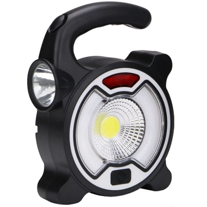

Cob Led Solar Floodlight Waterproof Usb Charging Spotlight Led Outdoor Camping Light Tent Lamp Work Lights With Usb Cable
