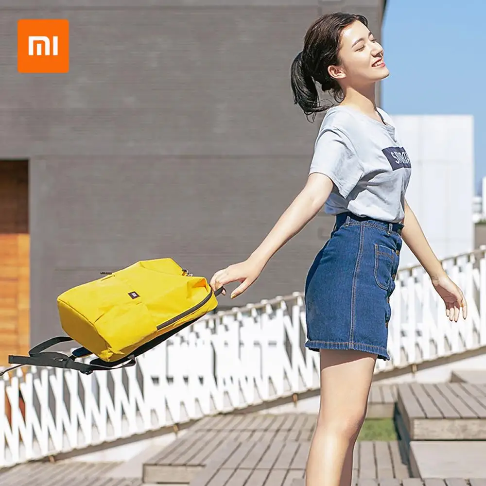 Оригинальный рюкзак Xiaomi Mi 7 л/10 л/15 л/20 л водонепроницаемый красочный Повседневный