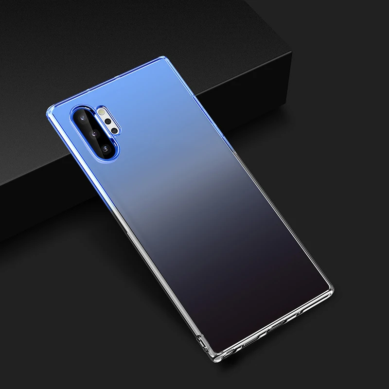 50pcs Gradient Soft TPU Case For Huawei P30 P20 Pro Lite Mate 20 X Nova Y9 Honor 20i 8S 8X 8C Ultra Thin Shockproof Cover