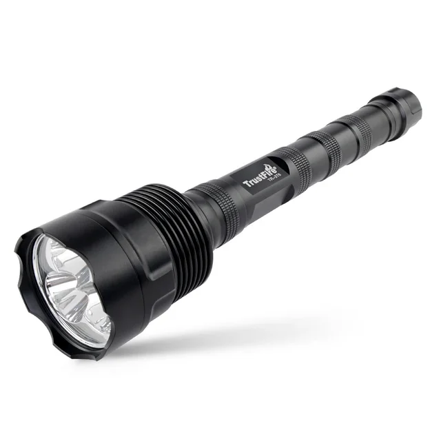 TrustFire LED 손전등, 밝은 3800 루멘, 다양한 조명 모드, 전술 토치