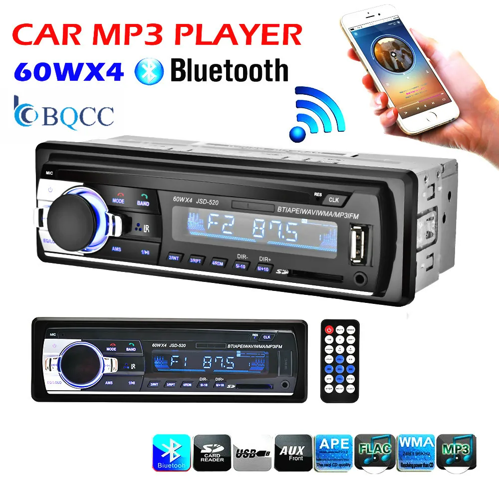 

1 Din 2.5 Inch Car Radio Stereo Player MP3 MP5 Multimedia Autoradio Audio with Bluetooth Remote Control USB AUX FM