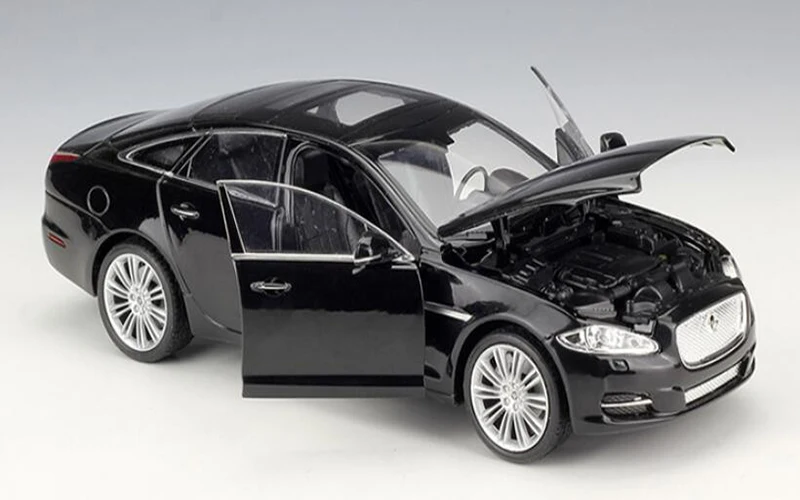 1/24 соотношение Jaguar XJ-2010 классический сплав литье статическая модель коллекция мебели бутик игрушка автомобиль подарок на день рождения