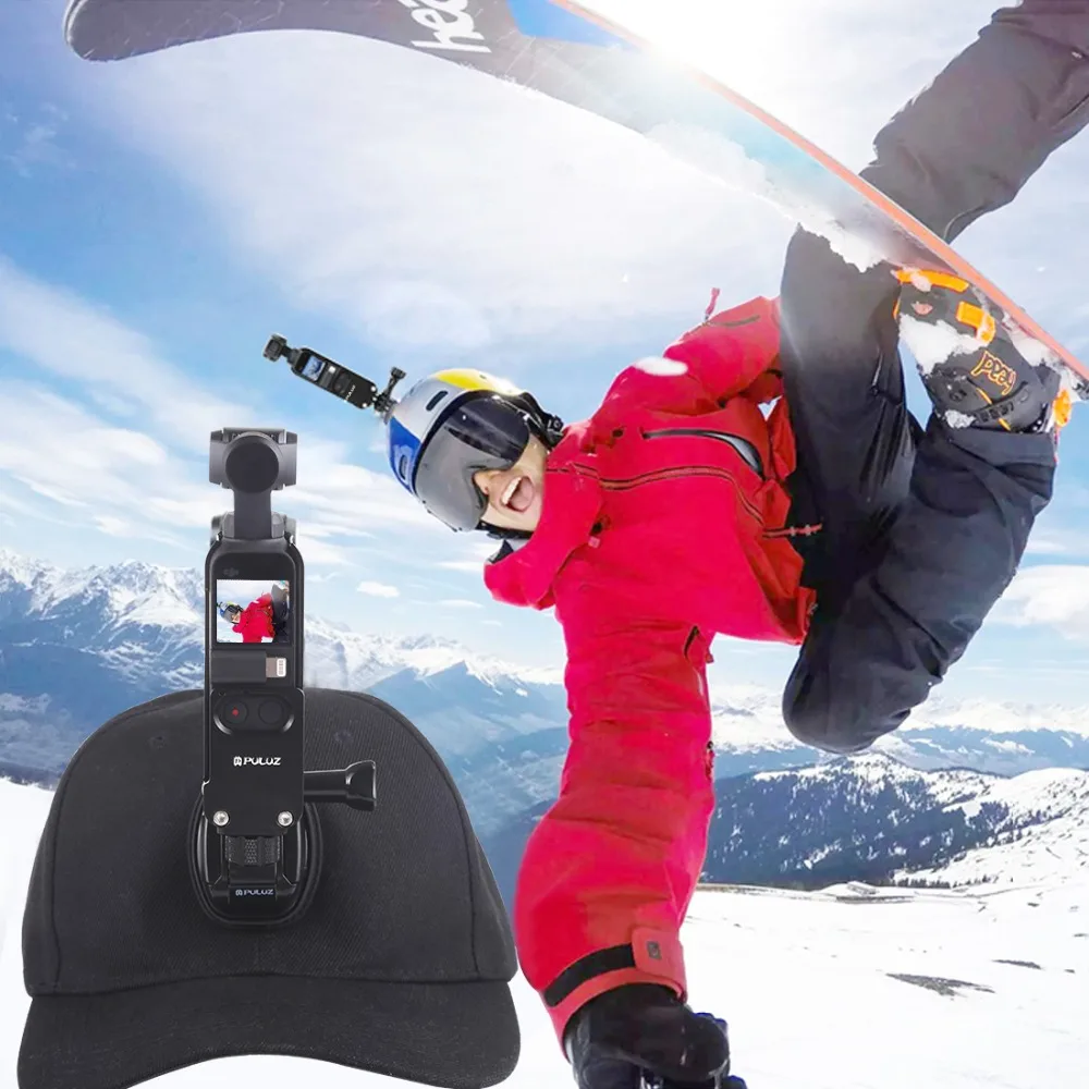 PULUZ корпус CNC алюминиевый сплав защитный чехол для DJI OSMO Карманный ручной карданный аксессуары