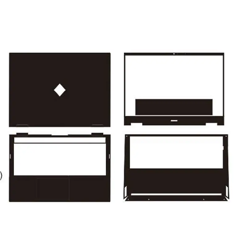 Kh Laptop Sticker Skin Decals Cover Protector Guard Per Laptop Hp Omen 15 15-En1013Dx