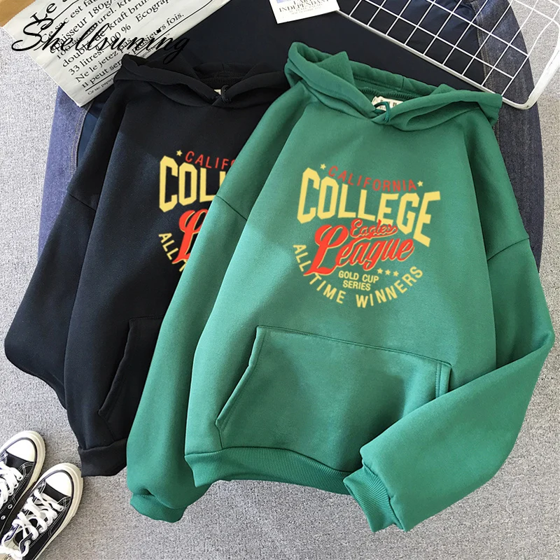 Shellsuning/женские толстовки на осень и зиму элегантные модные для отдыха однотонные