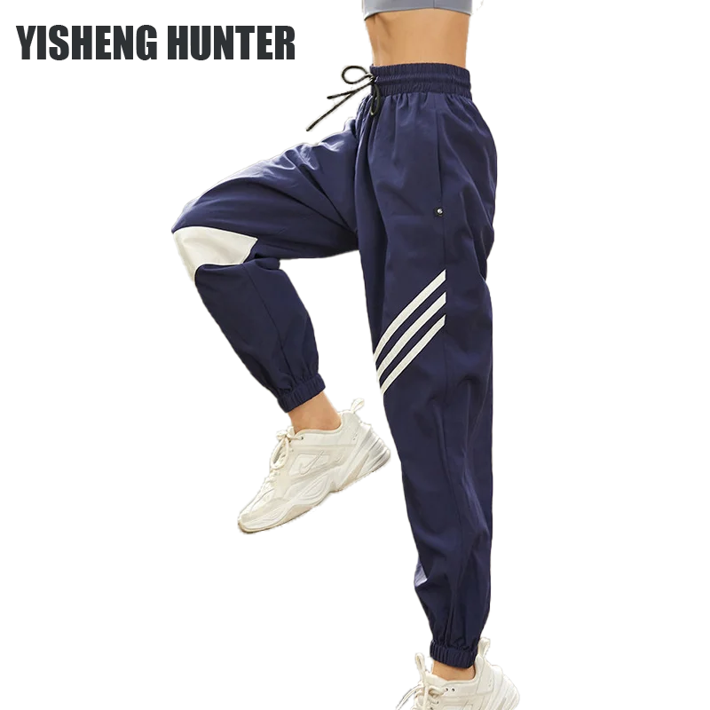 

Fall/winter New Casual Sports Pants Women Loose High Waist Running Quick-drying Pants Women Streetwear Women Sweatpants