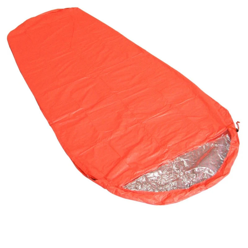 Camping Accessories Emergency Sleeping Bag Envelope Bags Ultra-Light Portable Adult Envelope Type Reusable Outdoor - Цвет: C