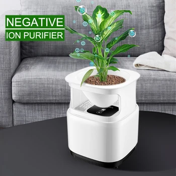 

Aromatherapy Micro-ecological Air Purifier Desktop Negative Ion Generator Remove Formaldehyde Sterilizer for Home with Flowerpot