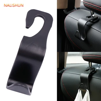 

High quality Practical 4 Pcs Car Vehicle Back Seat Headrest Organizer Hanger Storage Hook for Groceries Bag Handbag Durable