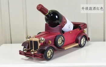 

2020 SPECIAL GIFT TOP COOL # FASHION OFFICE HOME BUSINESS SHOP BAR DECORATIVE ART RETRO WOOD CAR MODEL WINE RACK ART STATUE