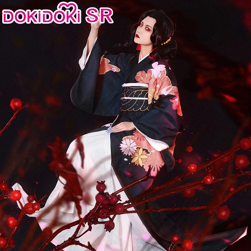 DokiDoki-SR аниме демон Slayer: Kimetsu no Yaiba Косплей Костюм кибуцзи музан женский костюм