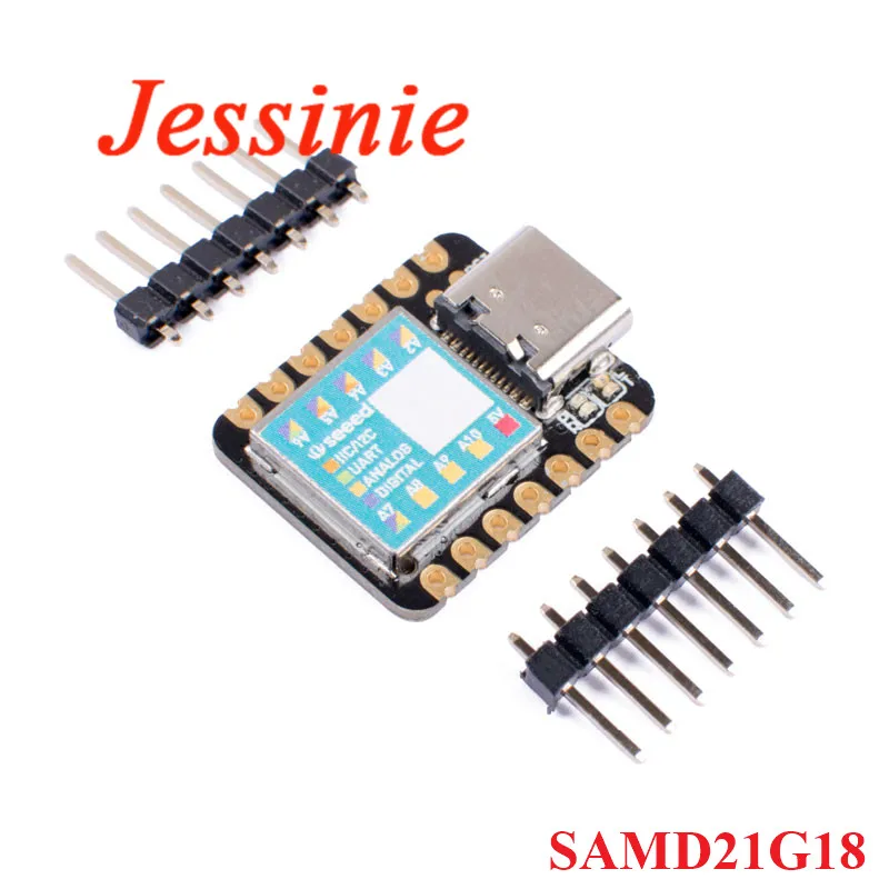 Макетная плата Nano Seeeduino XIAO SAMD21G18 модуль USB Type-C Cortex M0 32 бит микроконтроллер IIC I2C UART SPI
