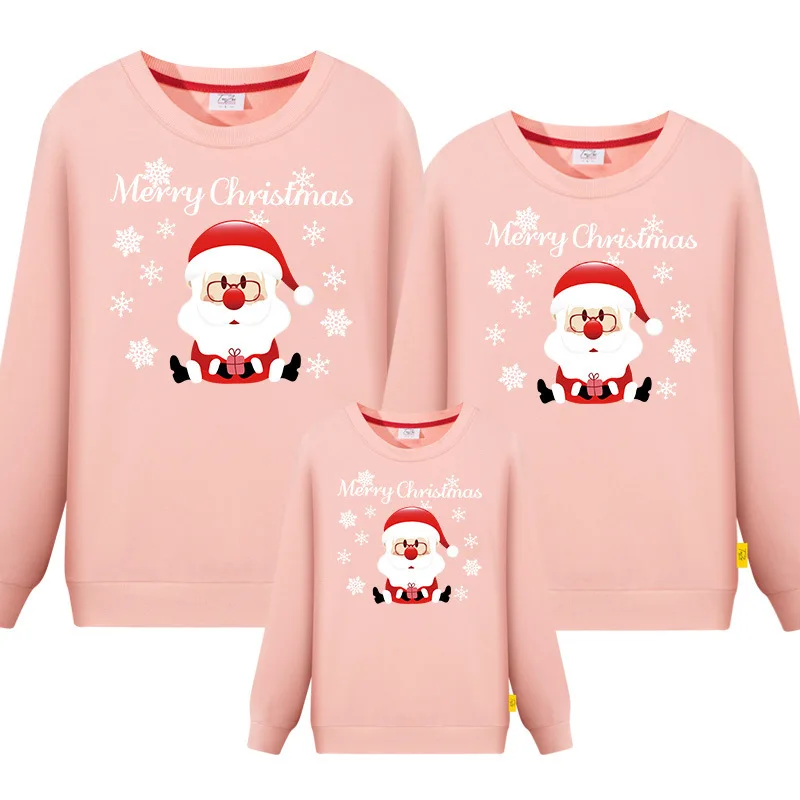 Семейный комплект Рождественская Толстовка семейная Пижама пижама для отца