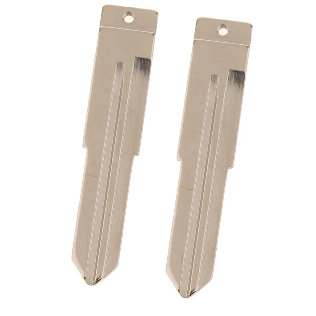 MagiDeal 2 x Car Key Remote Keyless Emergency Insert Blank for Mitsubishi