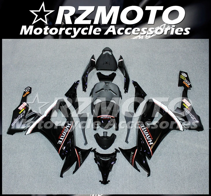 ABS мотоцикл обтекатель комплект для KAWASAKI ZX-10R 2008-2010 год кузов литьевая форма Магазин № 2250