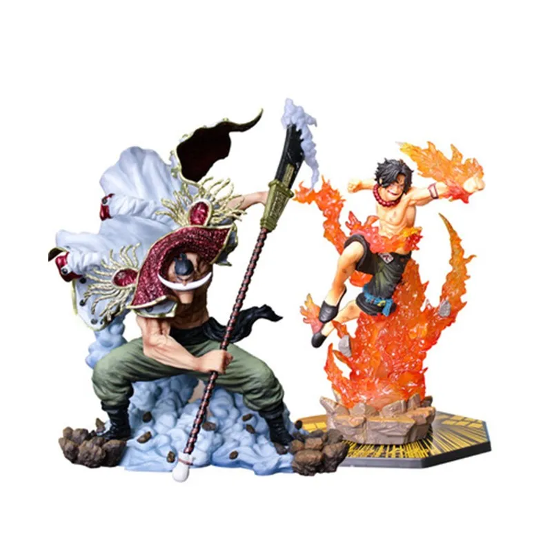One Piece 29CM Statue Big Event Edward Newgate Ace Gift Decoration PVC Action Figure Collection Model Toys With Box Z6 | Игрушки и хобби