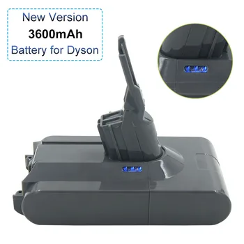 

21.6V 3.6Ah Li ion Vacuum Cleaner Rechargeable Replacement Battery for Dyson V8 Absolute V8 Fluffy V8 animal Lithium Batteries