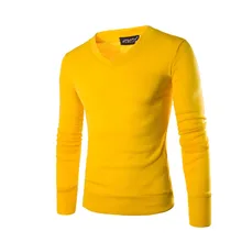 Хит, осенне-зимний приталенный свитер с v-образным вырезом, уличная мода, высококачественный плюшевый свитер с кроликом, 7 цветов