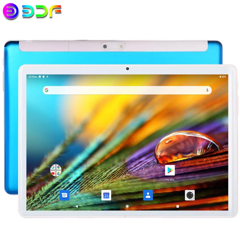 Sistema de tableta de 10,1 pulgadas, ocho núcleos, llamada telefónica 3G/4G, 64GB de ROM, Bluetooth 4,0, Wi-FI, pantalla de acero 2.5D, PC + teclado, nuevo