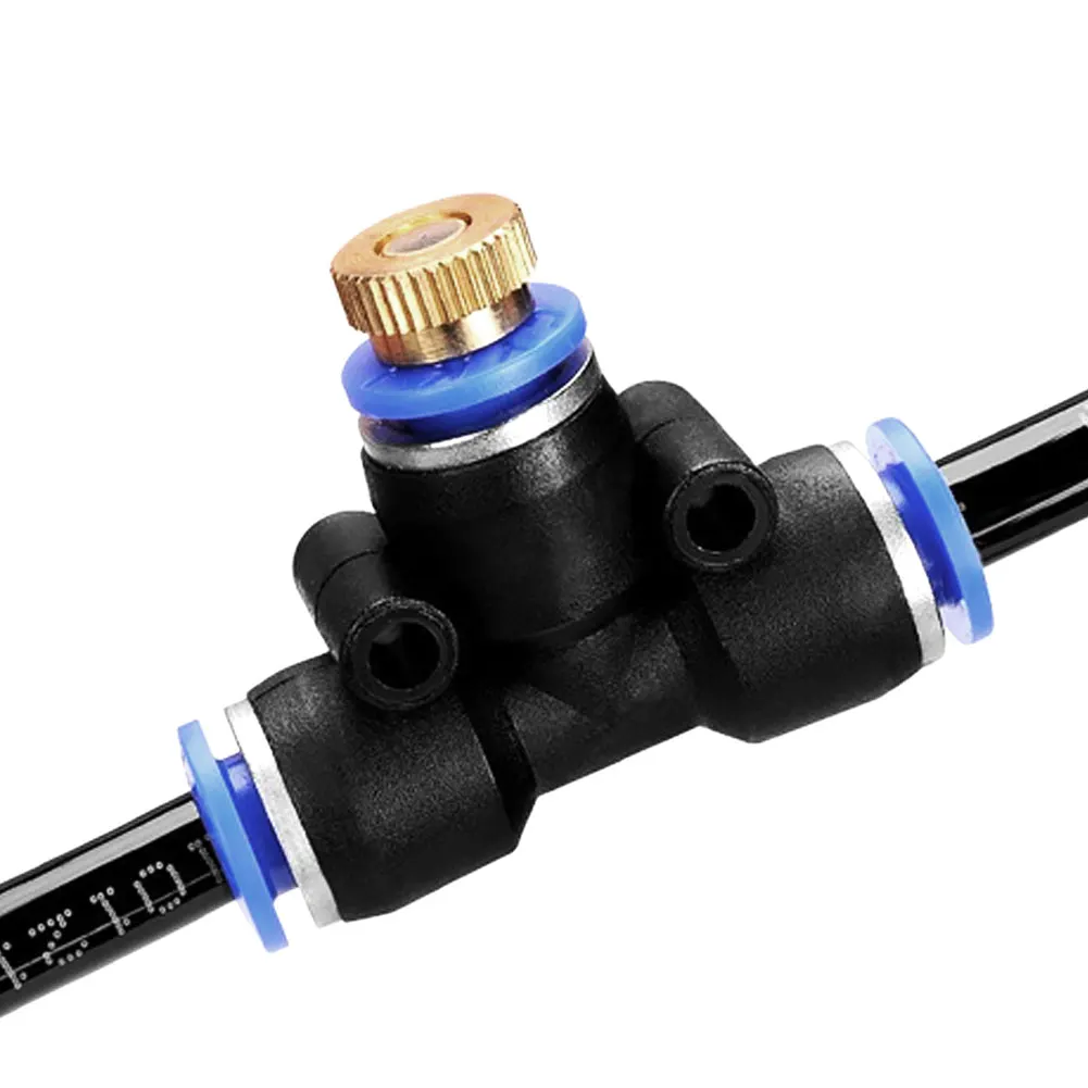 8m Hose Nozzles Sprayer Set Water Misting Cooling System Kit Garden Accessories