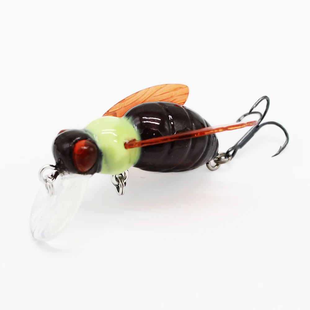 Details about   Gorgons Fishing Lure Artificial Bee Crankbait Wasp Wobbler Insect Fish Bait NEW 