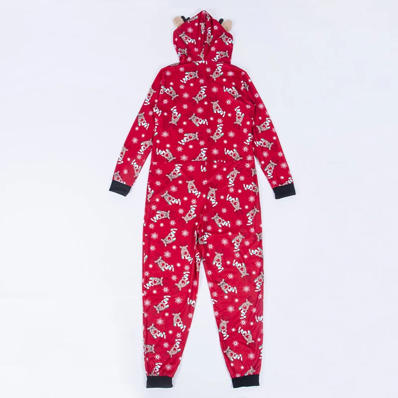 Модный Рождественский пижамный комплект, Рождественская Одежда для взрослых, для мужчин и женщин, детская одежда для сна из хлопка с длинными рукавами, ночная рубака, комбинезон