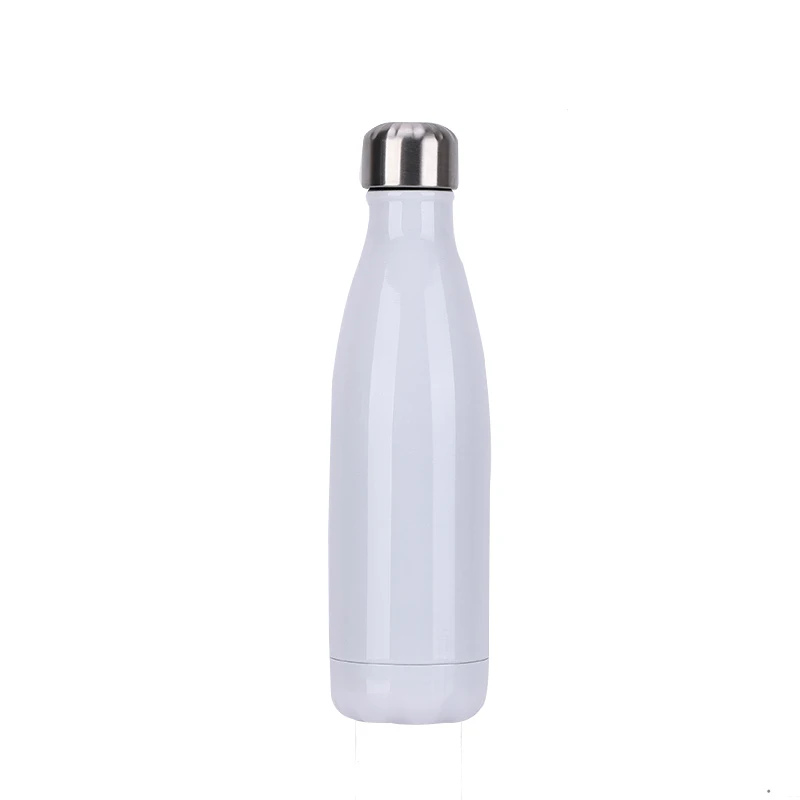 LG - 500ML E 500 мл с двойными стенками вакуумные из нержавеющей стали изолированные бутылки для воды с пользовательским логотипом - Цвет: LG - 500ML E