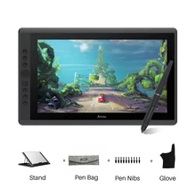 Artisul D16 15.6 inch Graphics Tablet Battery-free Stylus 8192 Levels Digital Drawing Tablet Pen Display Monitor with Keys xp pen star05 wireless 2 4g graphics drawing tablet pad painting board with touch hot keys and battery free passive stylus
