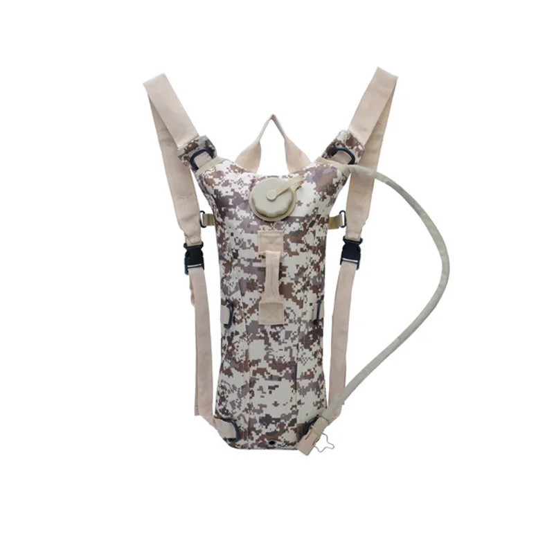 Desert digital 2.5L 2.5L Tactical Outdoor Water Bag Hydration Backpack Water Hiking Riding Climbing Cycling Water Bladder Backpack - Цвет: Desert digital 2.5L