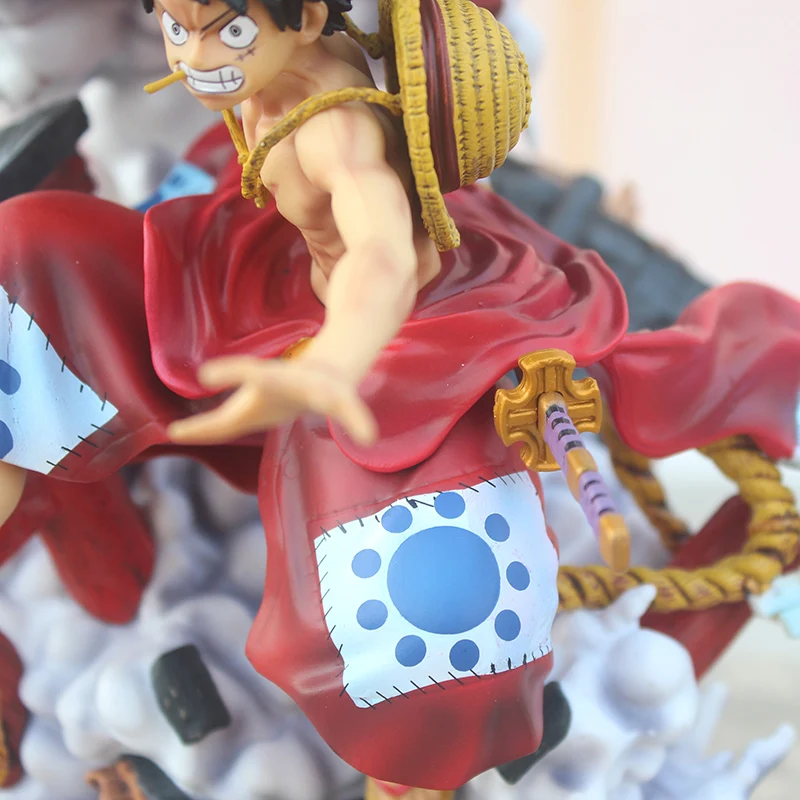 50 см one piece GK статуя Луффи кимоно Ver. Полный-длина шестерни третий ПВХ фигурка игрушки