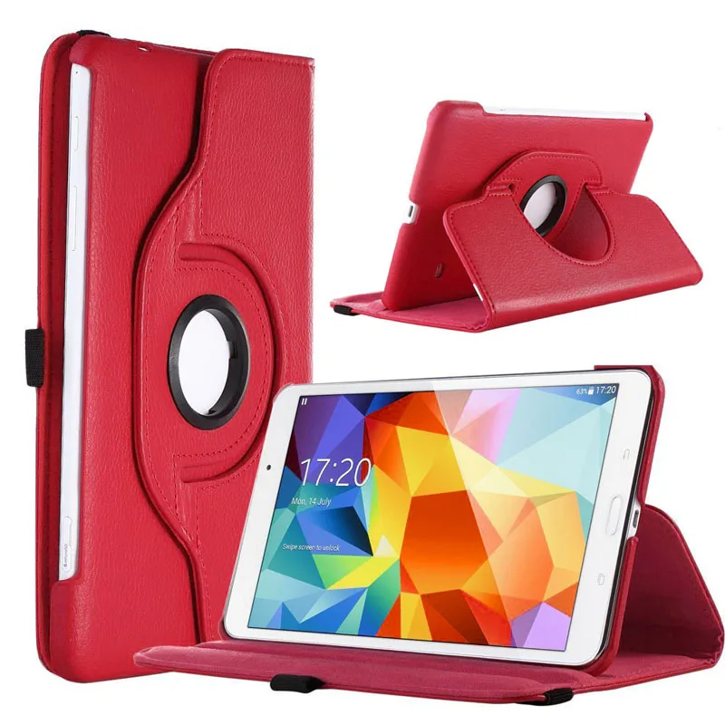 Популярный Чехол класса люкс 360 Flip смарт-чехол для Samsung Galaxy Tab 4 8,0 8 дюймов SM-T330# T2