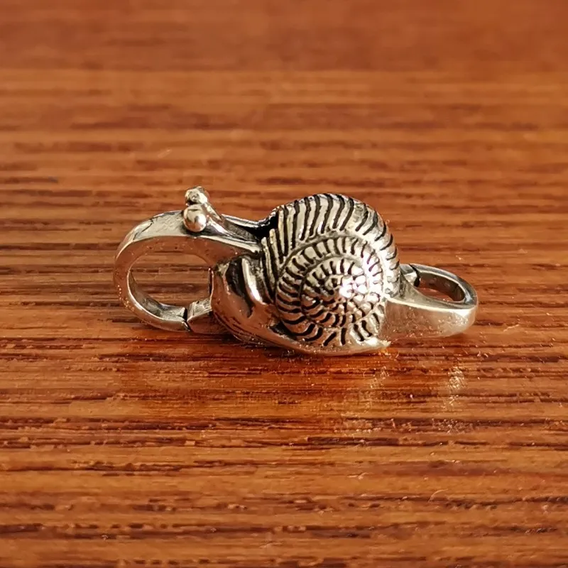 Snail Lobster Lock 925 серебро X замок застежка для создания браслета своими руками подходит европейский бренд браслет ювелирные изделия