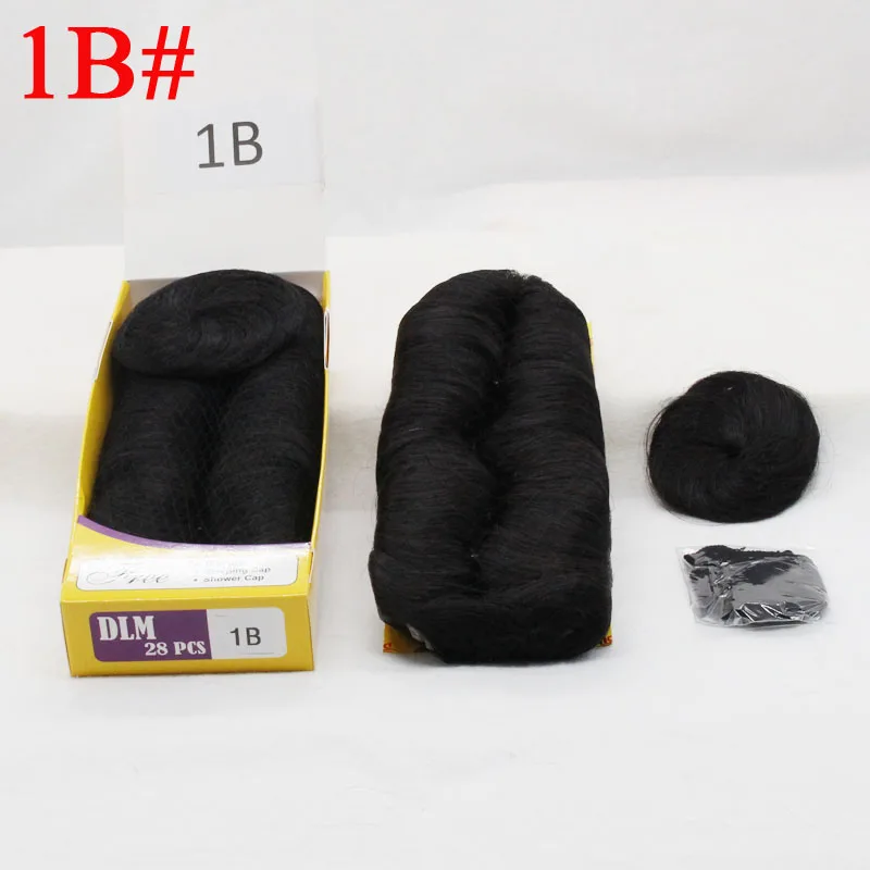 Extensões do Cabelo com Fechamento Pieces Bump Tecer Curto Cor Preta Cabelo Virgem Peerless Humano Peruano 27 2 Extensões do cabelo 27 pieces bump tecer