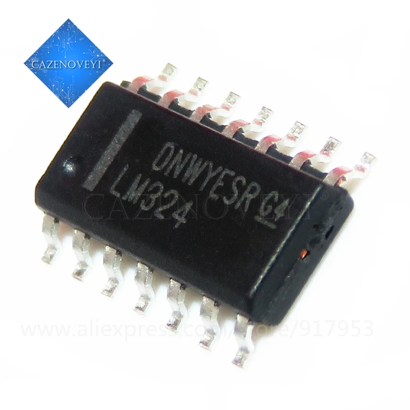 10 шт./лот LM324DR2G LM324DR LM324DT LM324 SOP-14 Новый оригинал в наличии | Электронные компоненты и