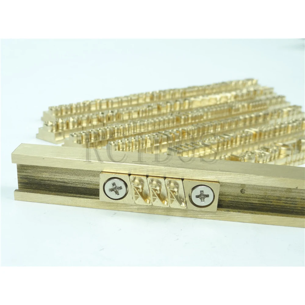 Time 새로운 로마 마이크로 소프트 커서브 스크립트, T 모양 유연한 스탬핑 황동 문자, RCIDOS 사용자 정의 번호 알파벳,  184 개/세트-Freehip.co.kr