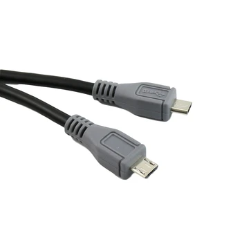 

20x Micro USB B Male to Micro USB B Male Plug OTG Converter Adapter Data Cable Cord 20cm/50cm/1m