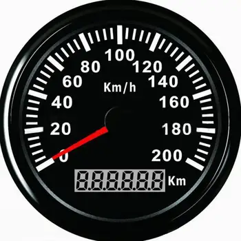 

85mm 3.3inch GPS LCD Speedometer 200km/h for Car Truck Motorcycle ATV US STOCK Motorbike GPS Speedometer