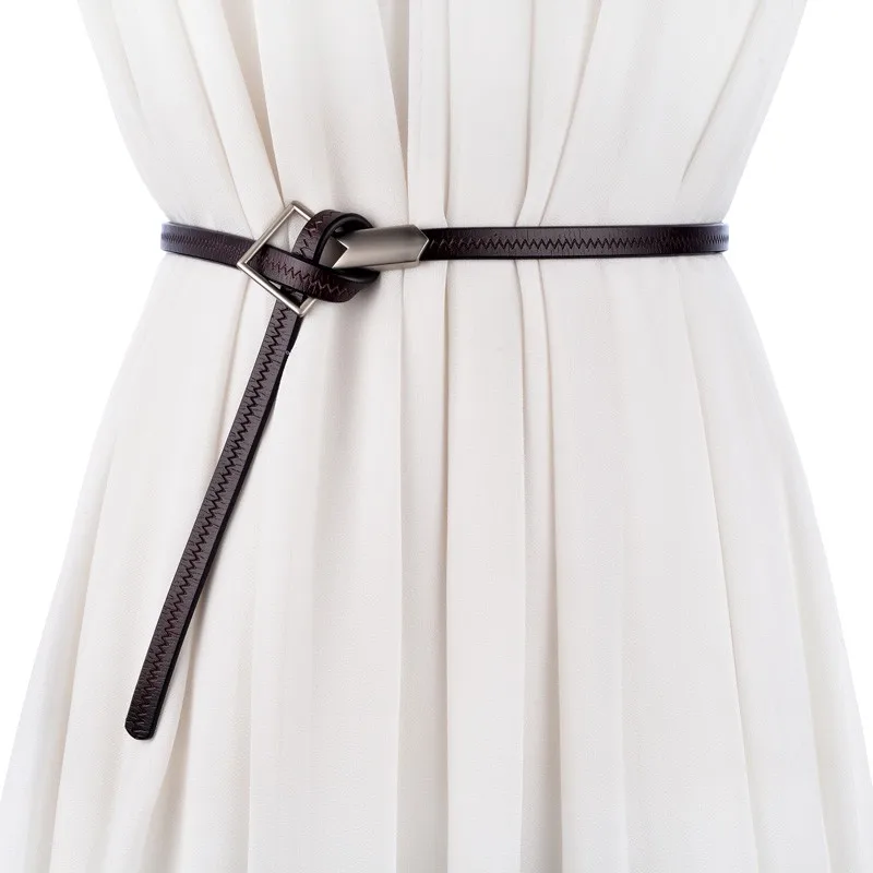 cintura donna leather belt