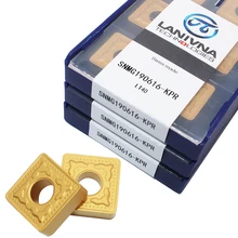 

10PCS High Quality SNMG190616-KPR LT40 Carbide Inserts External Turning Tool CNC Metal Lathe Tool Milling Cutter SNMG19 Blade