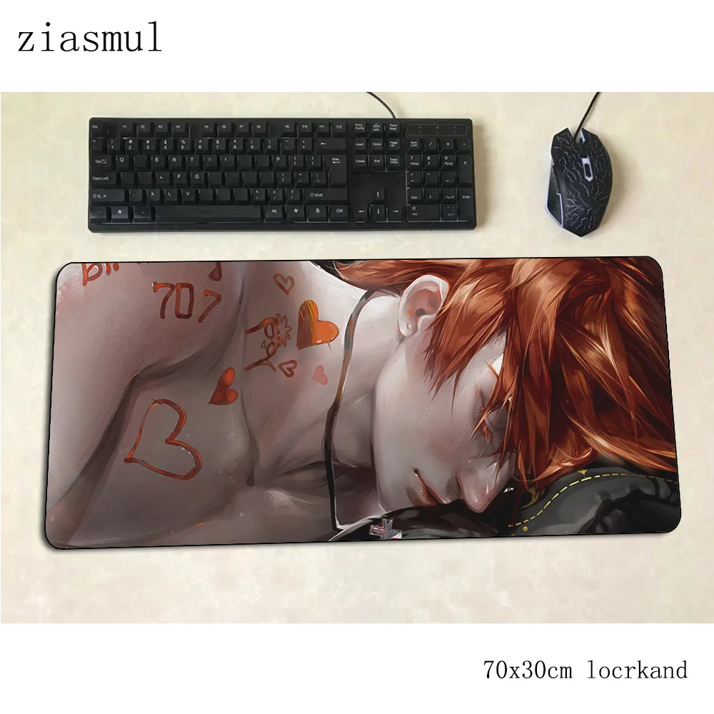 Коврик для мыши mystic messenger с HD принтом, компьютерный коврик 700x300x3 мм, игровой коврик для мыши, большой коврик для мыши, клавиатура для игр, ПК, геймерский стол