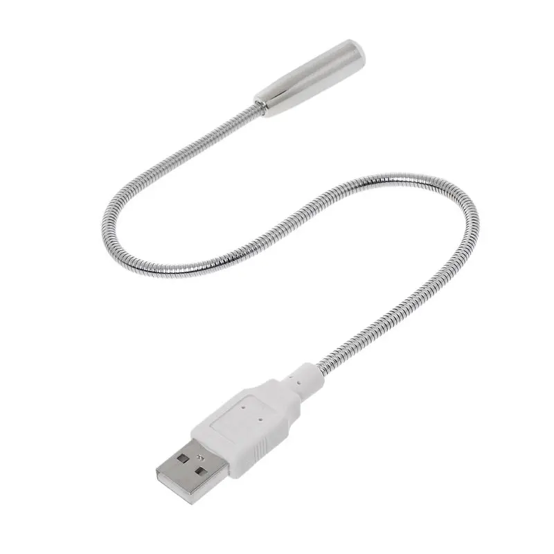 Регулируемый светодиодный светильник USB для ноутбука, ноутбука, компьютера, клавиатуры, настольного чтения книг