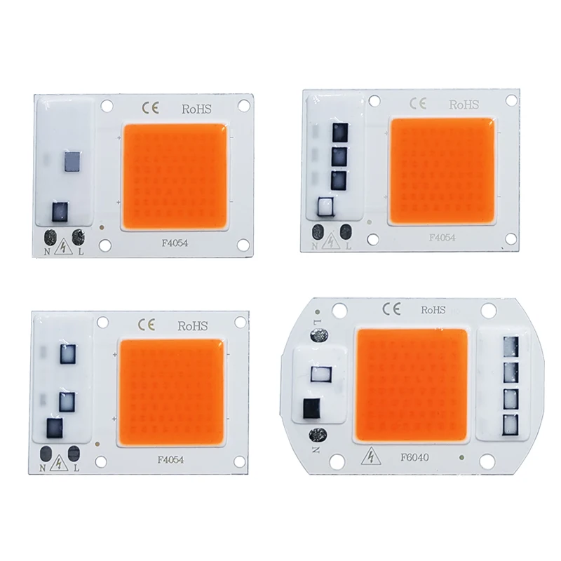 COB LED Chip Phyto Lamp Full Spectrum AC 220V 10W 20W 30W 50W For Indoor Plant Seedling Grow and Flower Growth Lighting