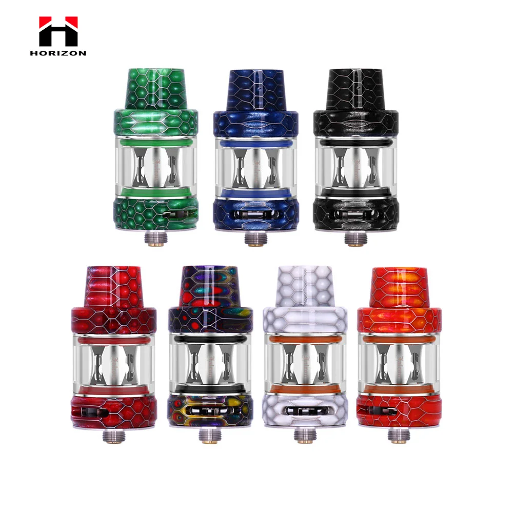 

Original HorizonTech Falcon Resin Mini Tank Vape 2ml Electronic Cig Atomizer M1 coil pre-installed For 510 Thread Box Mod