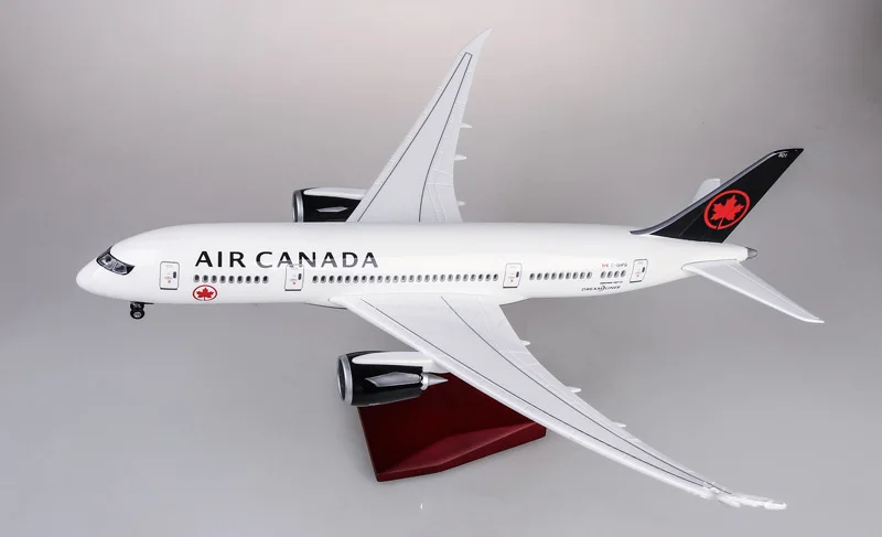 1/130 масштабный самолет Boeing B787 Dreamliner самолет канадские авиалинии Модель литья под давлением модель самолета для коллекции подарок - Цвет: Normal